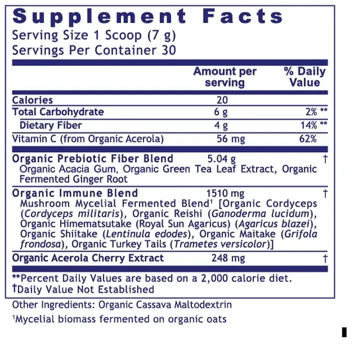 Fermented Mushroom (7.4 oz/bottle) Powder