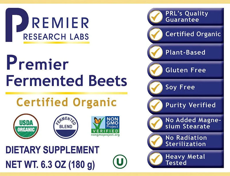 Fermented Beets (6.3 oz/bottle) Powder