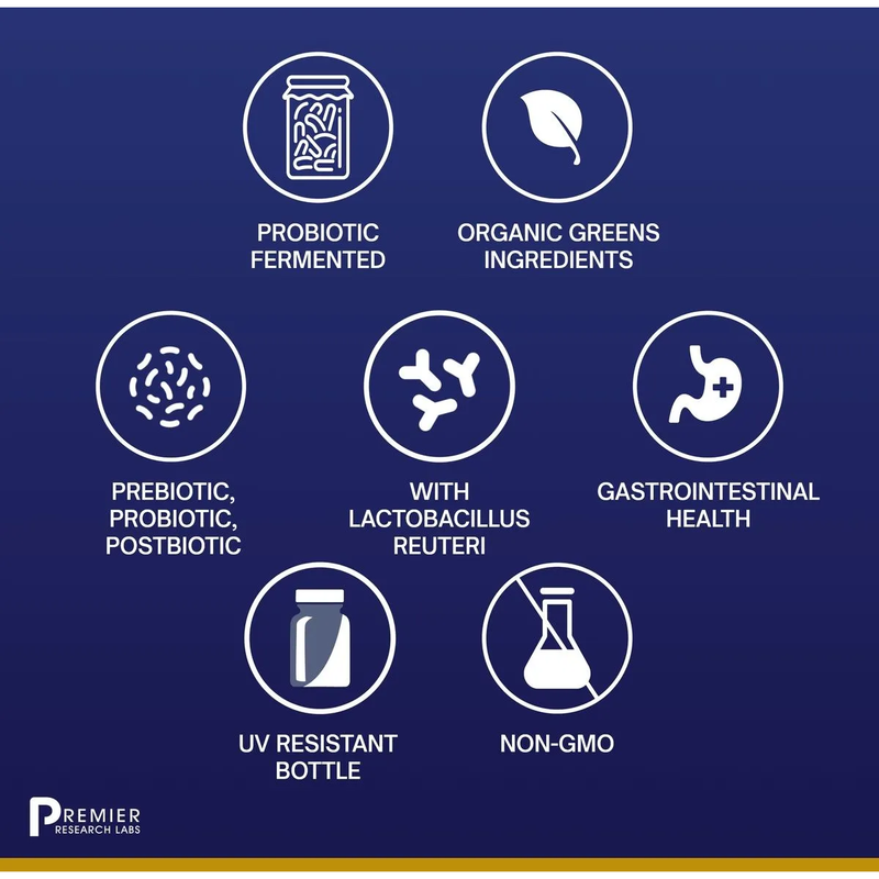 Probiotic Fermented Greens (150 Capsules)