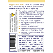 Probiotic Fermented Greens (150 Capsules)