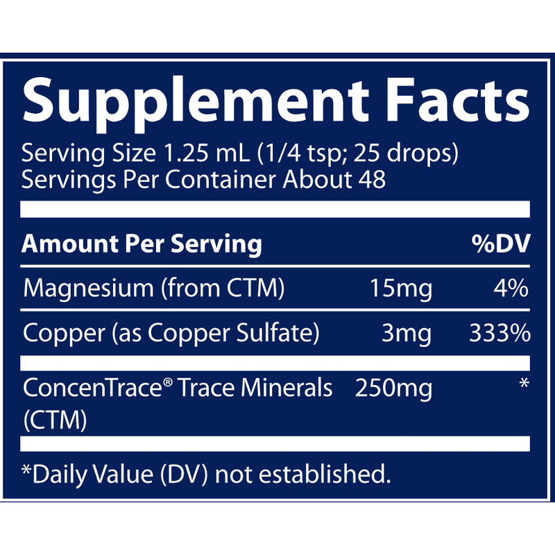 Ionic Copper (3 mg) (59 ml)