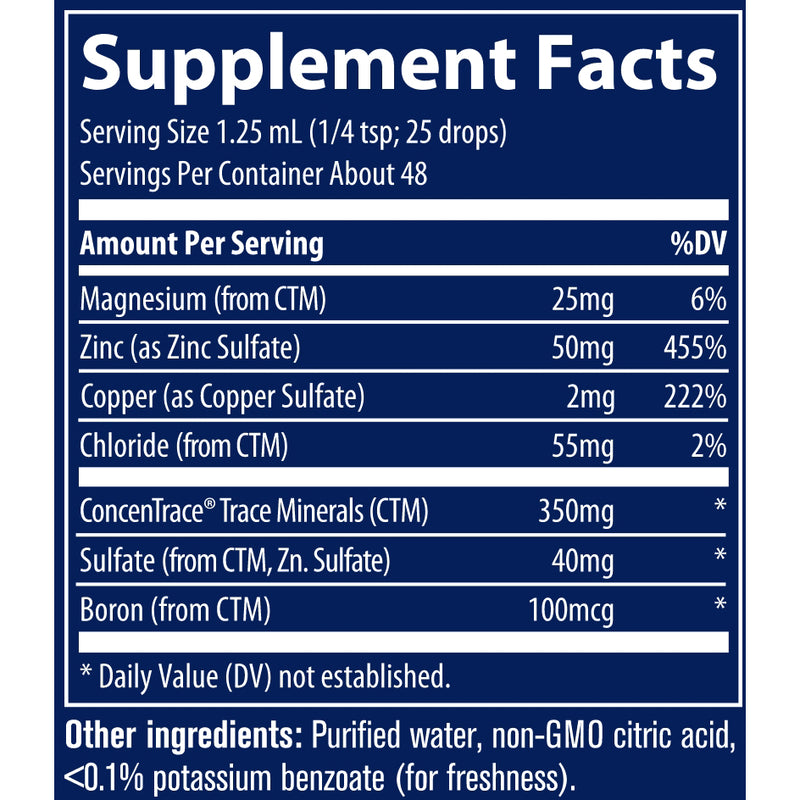 Ionic Zinc (2 Fluid Ounces)