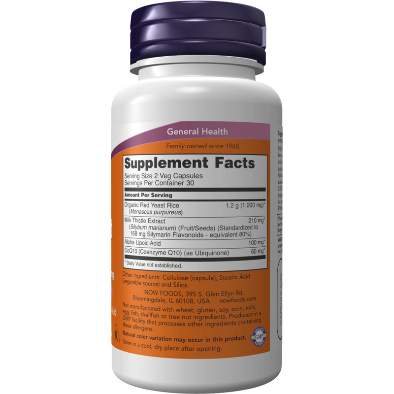 Red Yeast Extract 600 mg (120 Capsules)