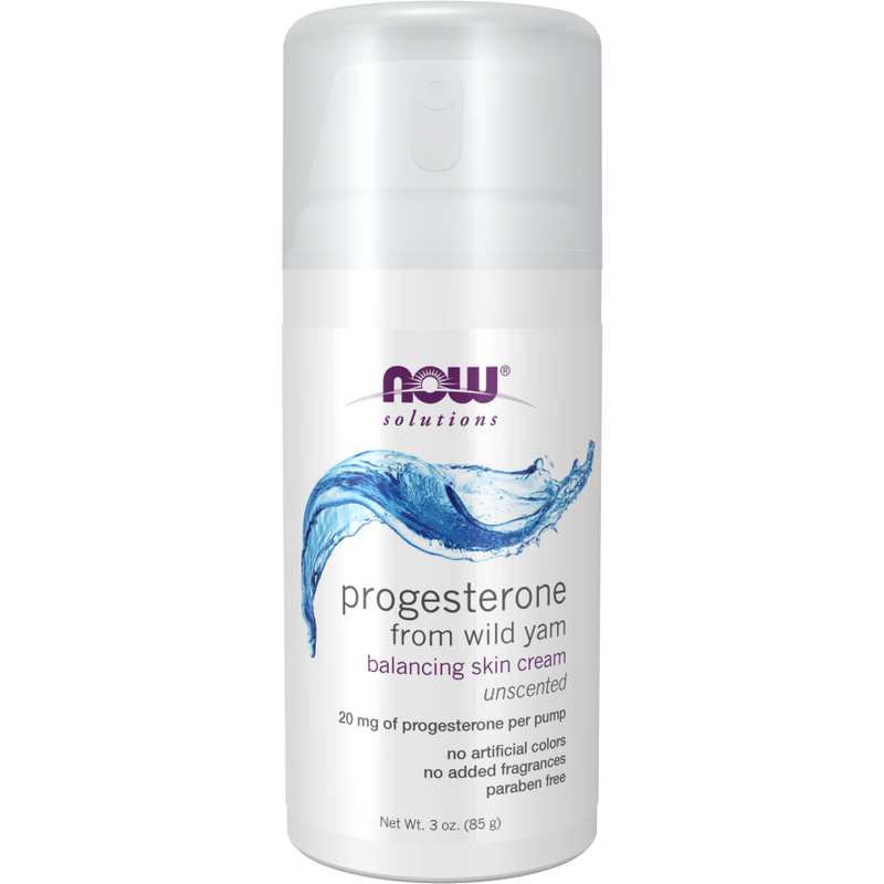Progesterone from Wild Yam Balancing Skin Cream (3 Ounces)