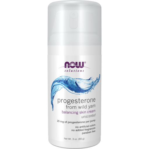 Progesterone from Wild Yam Balancing Skin Cream (3 Ounces)-Vitamins & Supplements-NOW-Pine Street Clinic