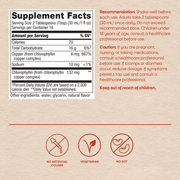 Chlorofresh Liquid (480 ml) — Supplement Facts