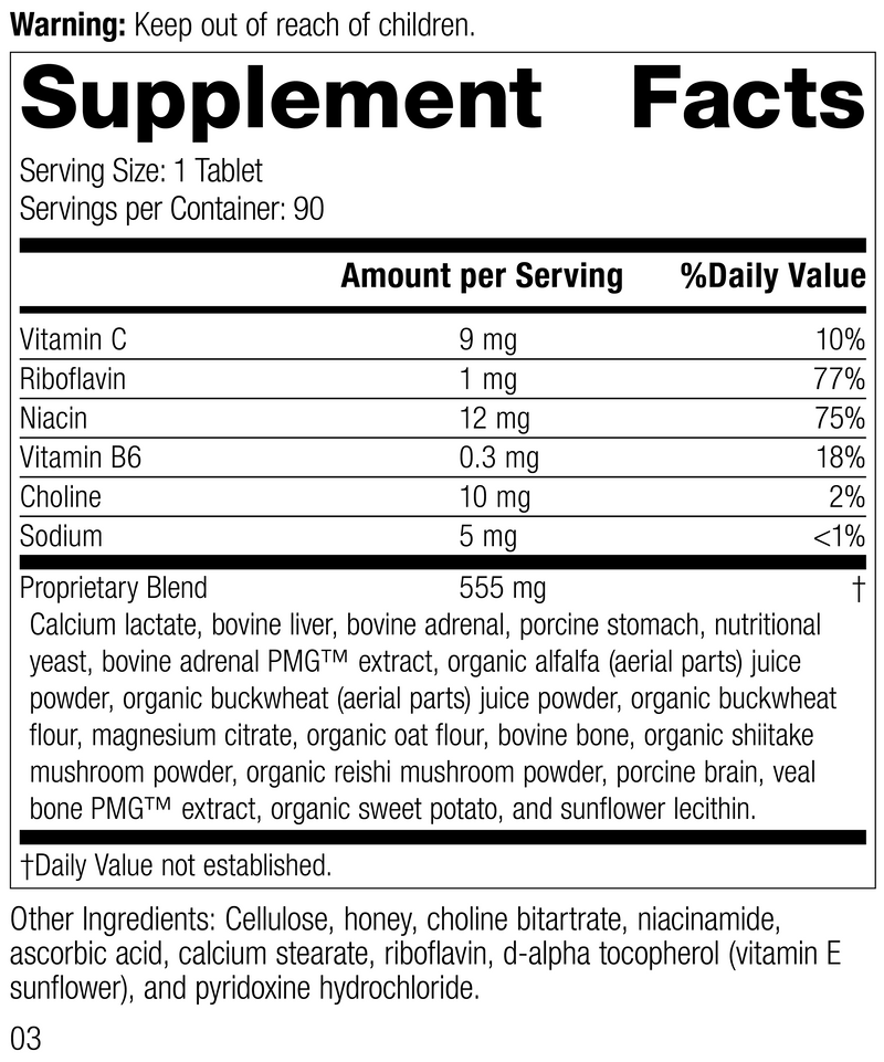 Drenamin®, 90 Tablets