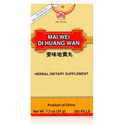 Mai Wei Di Huang Wan (200 Pills)