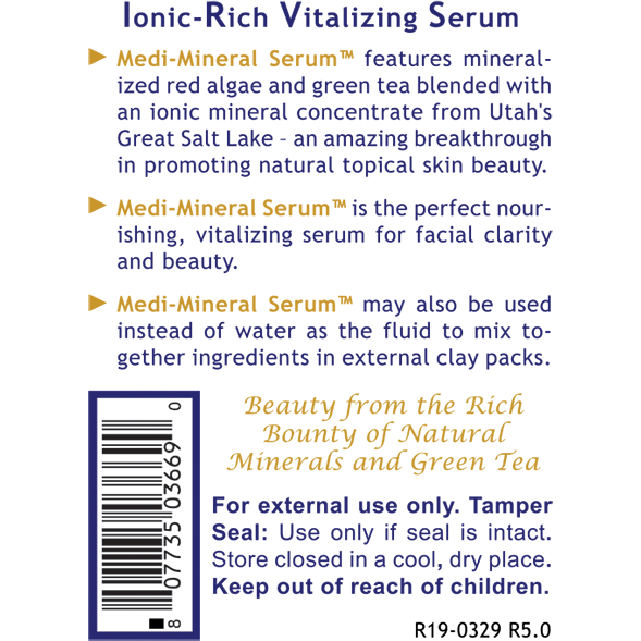 Medi-Mineral Serum (8 fl oz/bottle) Liquid