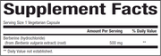WellBetX Berberine (500 mg) (120 Capsules)