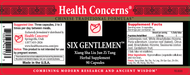Six Gentlemen (90 Capsules)-Vitamins & Supplements-Health Concerns-Pine Street Clinic