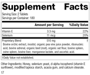 Cataplex® E, 360 Tablets, Rev 17 Supplement Facts