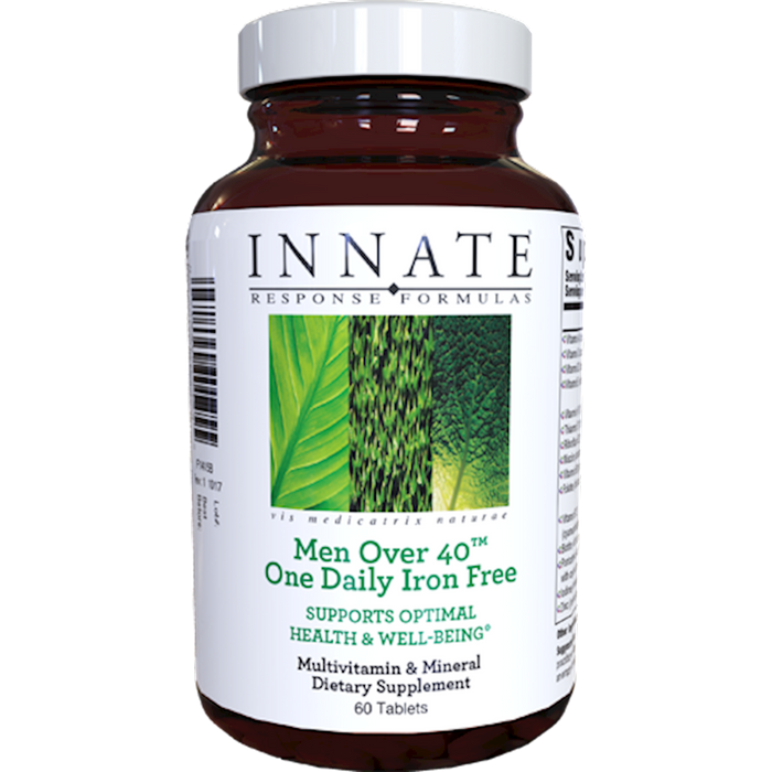 Men Over 40 One Daily Iron Free (60 Tablets)-Vitamins & Supplements-Innate Response-Pine Street Clinic
