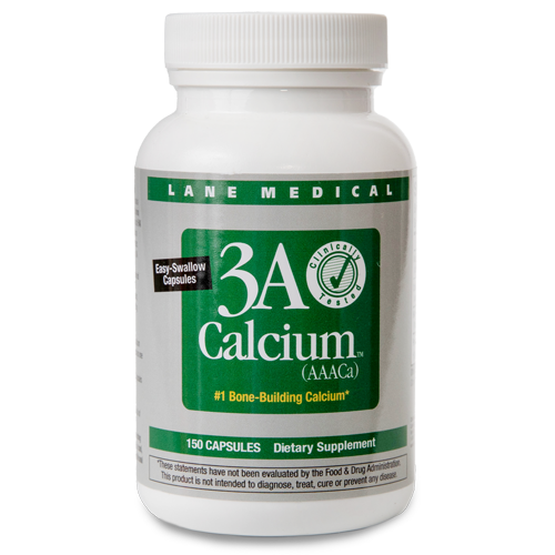 3A Calcium (150 Capsules)-Vitamins & Supplements-Lane Medical-Pine Street Clinic