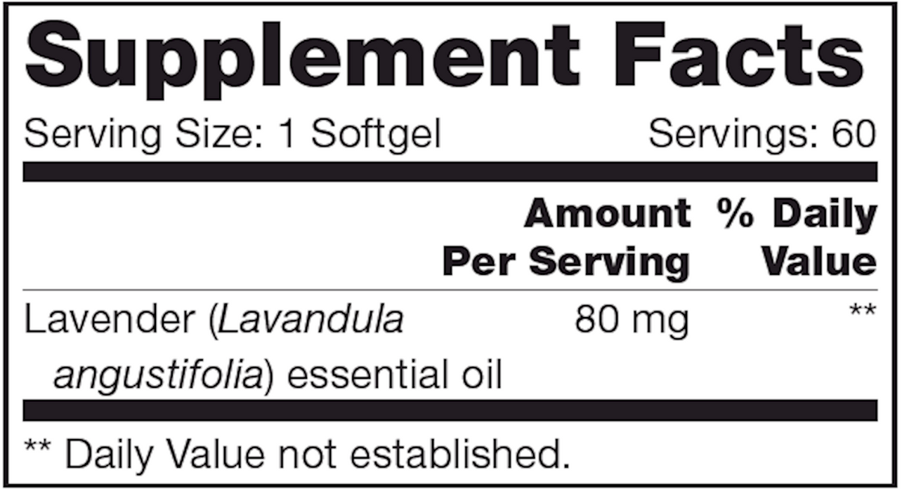 Lavender SAP (60 Softgels)