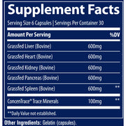 TMAncestral Beef Organs (180 Capsules)