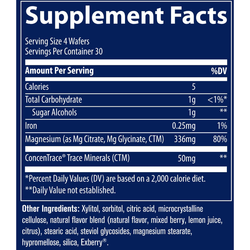 Magnesium Chewable (120 Chewable Wafers)
