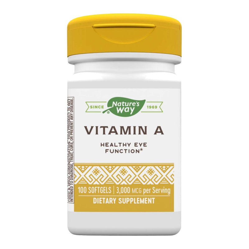 Vitamin A 3,000mcg (100 Softgels)