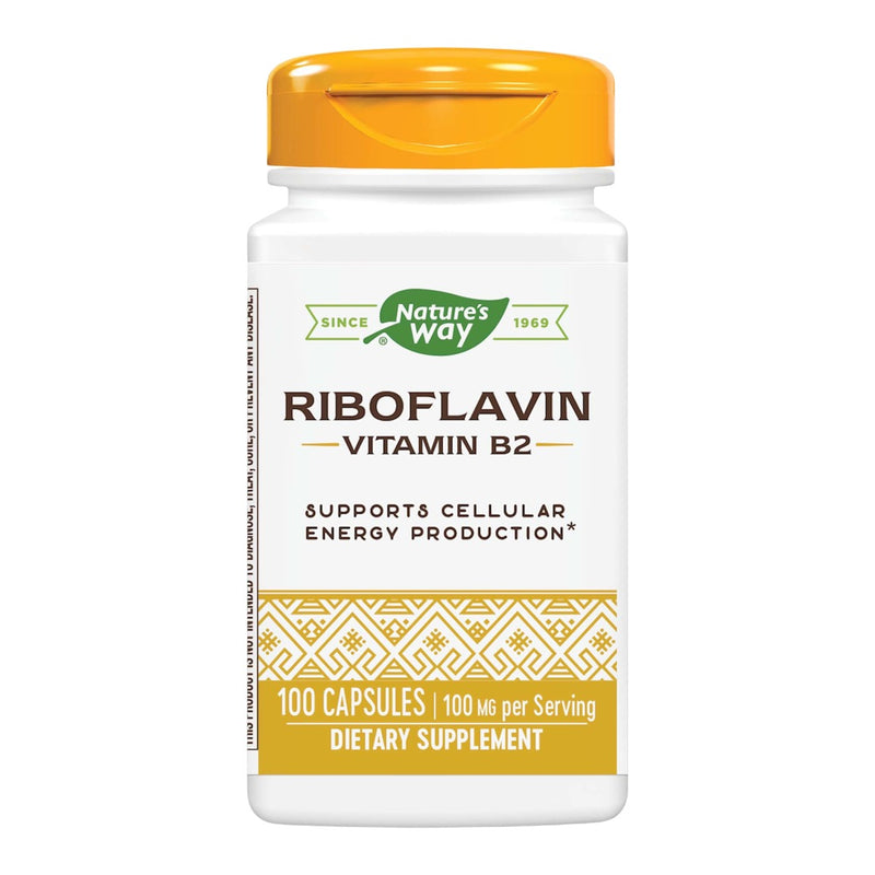 Vitamin B2 (100 Capsules)