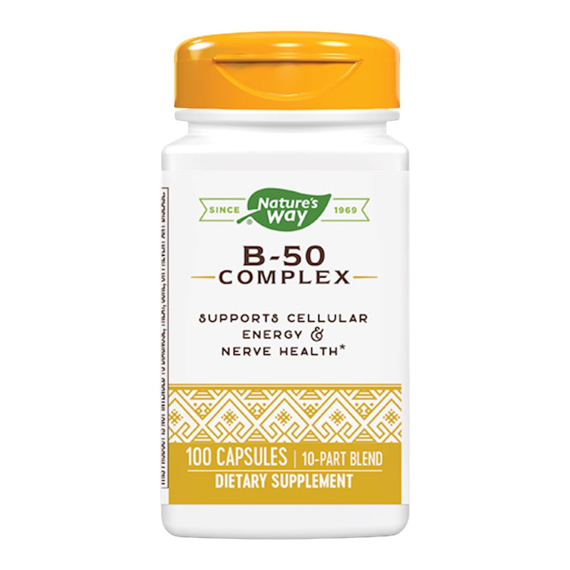 Vitamin B-50 Complex (100 Capsules)