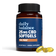 +PlusCBD Daily Balance THC Free Softgels (25 mg)