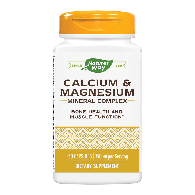 Calcium & Magnesium (250 Capsules)