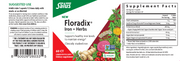 Floradix Iron + Herbs (60 Capsules)