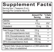 Orthomega Liquid Fish Oil - Mango (150 mL)