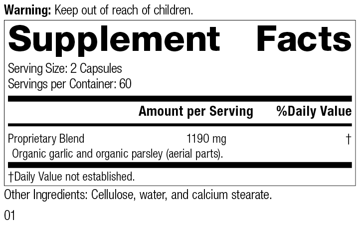 Garlic, 120 Capsules