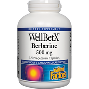WellBetX Berberine (500 mg) (120 Capsules)