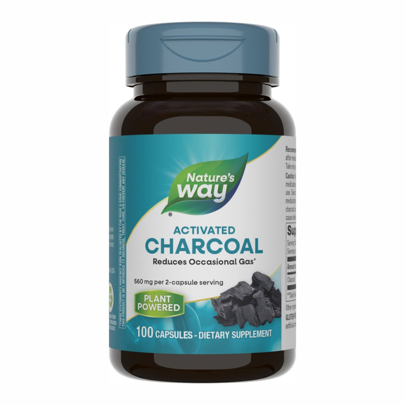 Activated Charcoal (100 Capsules)