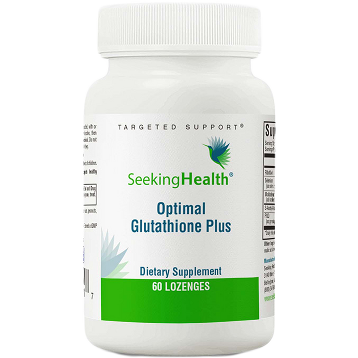 Optimal Glutathione Plus (60 Lozenges)-Vitamins & Supplements-Seeking Health-Pine Street Clinic
