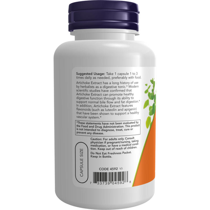 Artichoke Extract (450 mg) (90 Capsules)