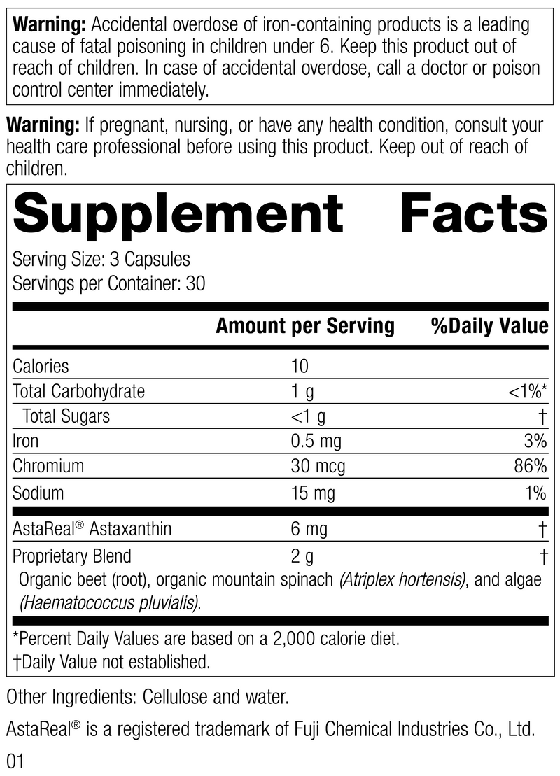 SP® Red Food, 90 Capsules