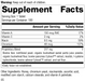 Chromium Complex, formerly known as Cataplex® GTF, 180 Tablets, Rev 03 Supplement Facts