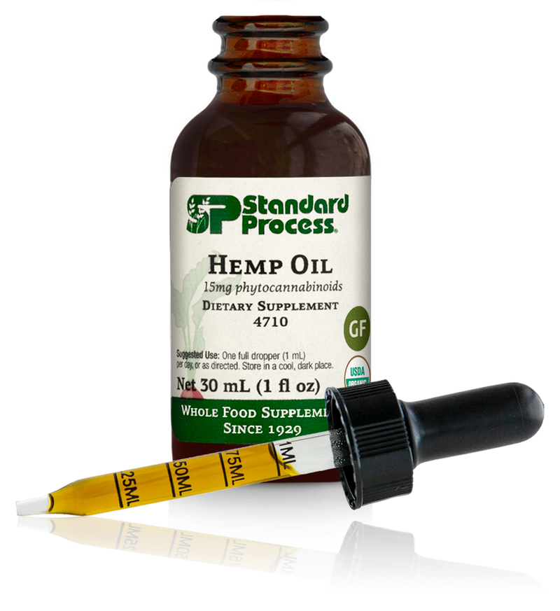 Hemp Oil Liquid-Organic, 30 mL (1 fl oz)