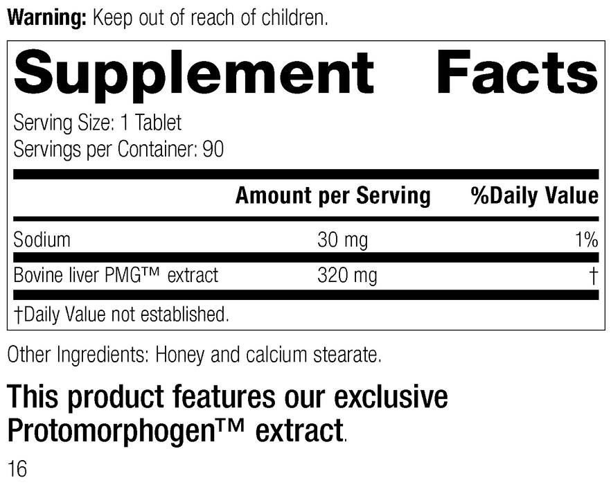 Hepatrophin PMG®, 90 Tablets