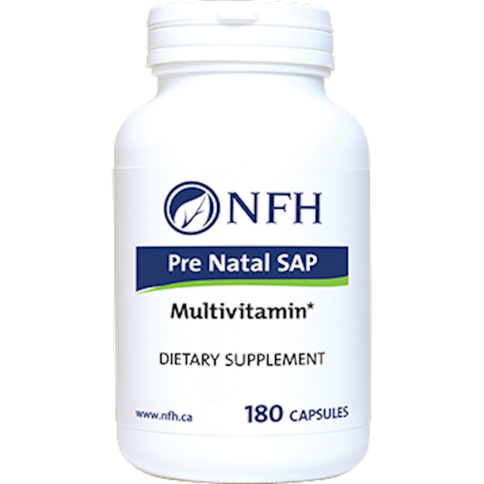 Pre Natal SAP (180 Capsules)-Vitamins & Supplements-Nutritional Fundamentals for Health (NFH)-Pine Street Clinic