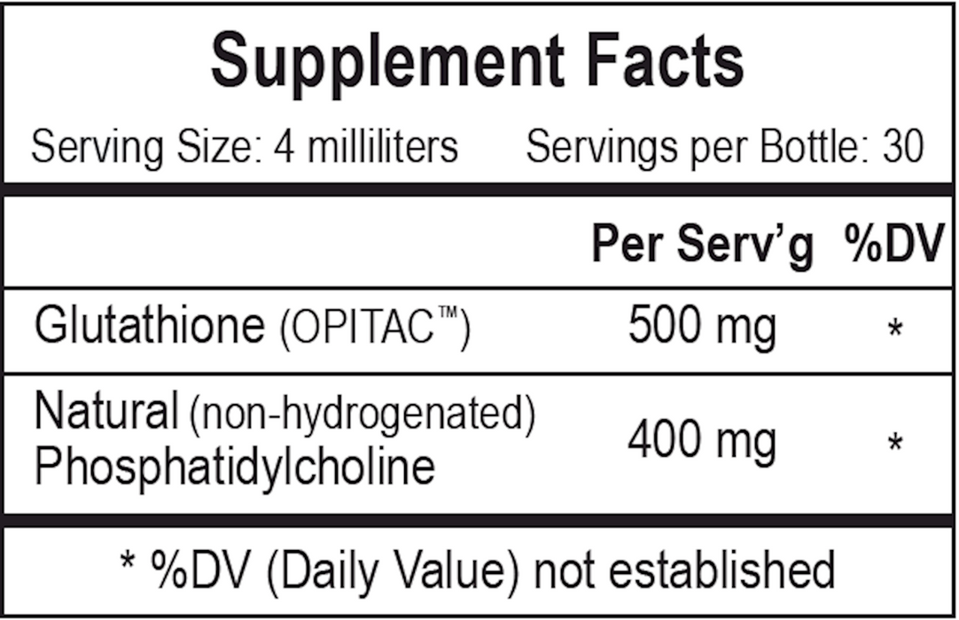 Liposomal Glutathione (4 Fluid Ounces)-Vitamins & Supplements-Empirical Labs-Pine Street Clinic