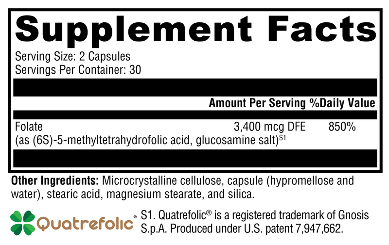 5-MTHF (60 Capsules)