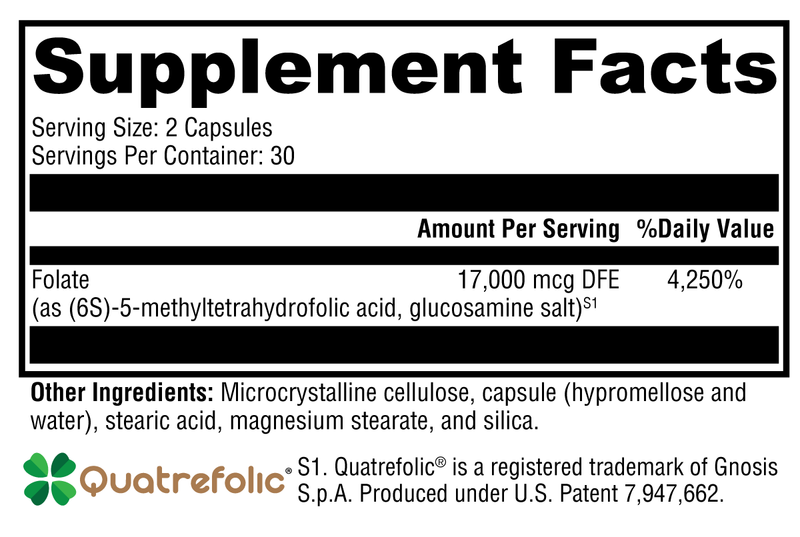 5-MTHF ES (60 Capsules)