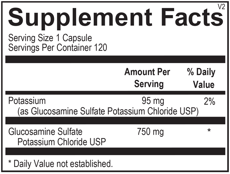 Glucosamine Sulfate (120 Capsules)