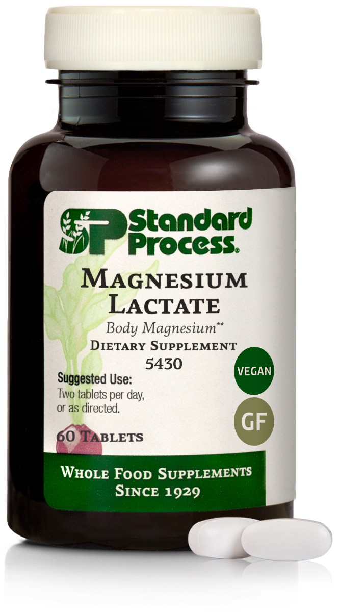 Magnesium Lactate, 60 Tablets