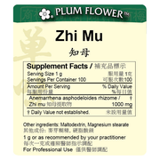 Zhi Mu extract granule
