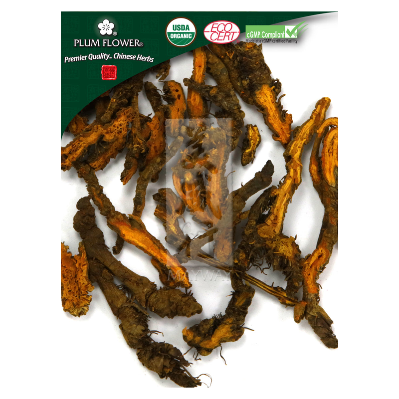 Huang Lian, unsulfured - Certified Organic