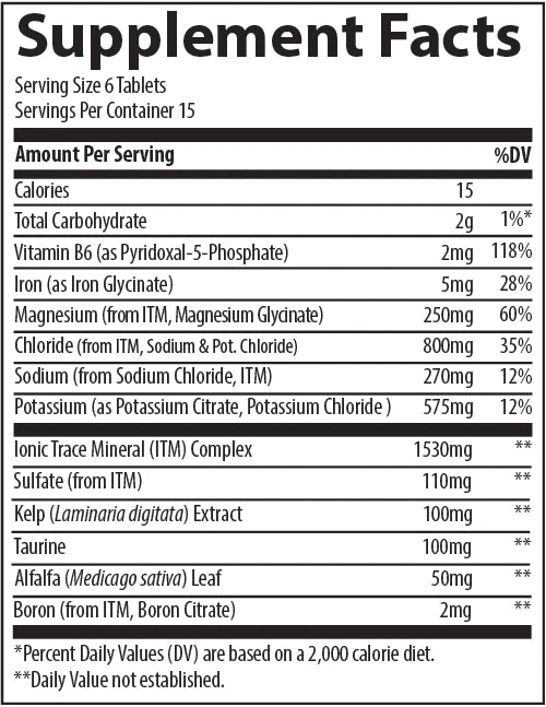 KETO Electrolyte Tablets (90 Tablets)-Vitamins & Supplements-Trace Minerals-Pine Street Clinic