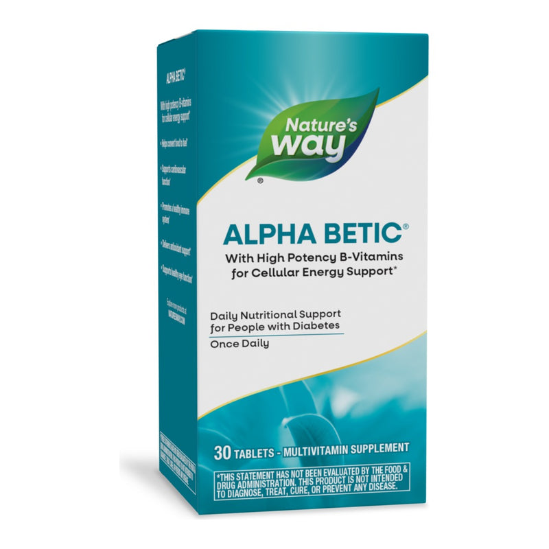 alpha betic® Multivitamin Energy Support (30 Tablets)