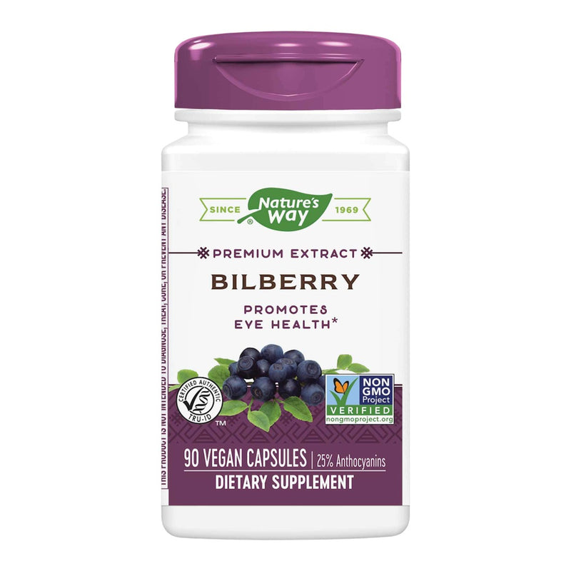 Bilberry Standardized (90 Capsules)