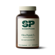 Okra Pepsin E3, 150 Capsules
