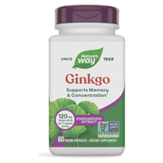 Ginkgo Standardized (60 Capsules) — Nature's Way